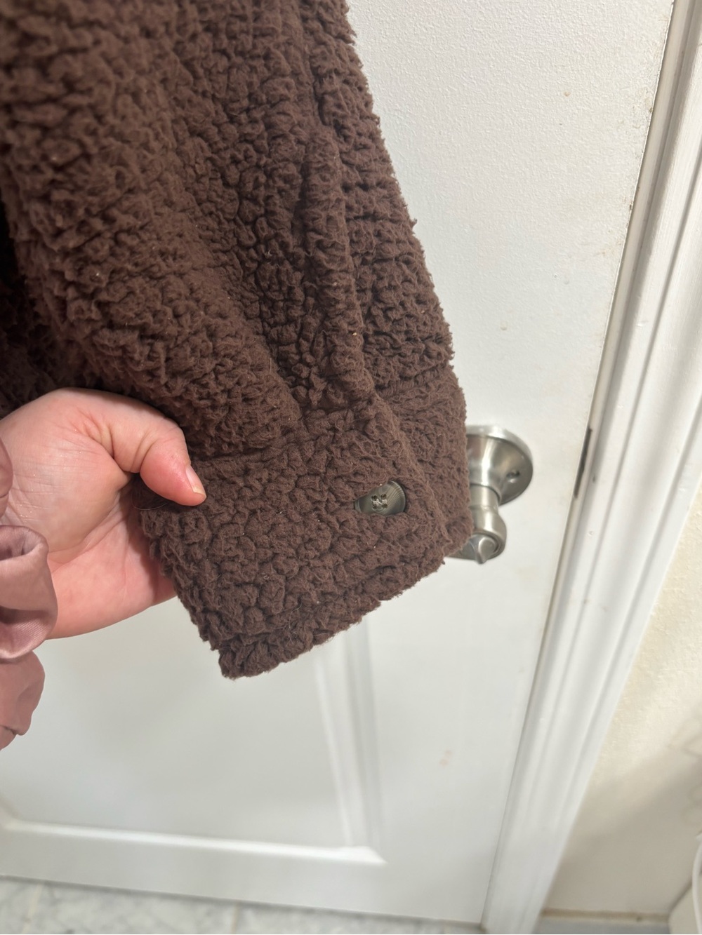 32 Degrees Brown Teddy Sherpa Jacket - Picture 7 of 9